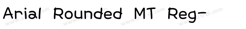 Arial Rounded MT Reg字体转换 Arial Rounded MT Reg字体转换